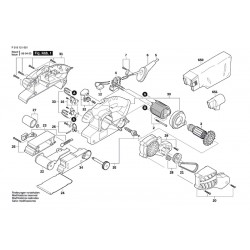 Ricambi Skil Masters per Levigatrice a Nastro 1220