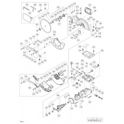 Hitachi Spare Parts for Compound Miter Saw C10FCH2