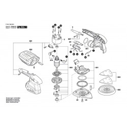 Skil Spare Parts for Universal Delta Sander 7220