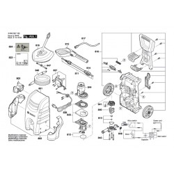 Bosch Spare Parts for Pressure Washer AQT 35-12