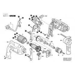 Skil Masters Spare Parts for Percussion Drill 6410