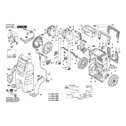 Bosch Spare Parts for Pressure Washer AQT 45-14 X