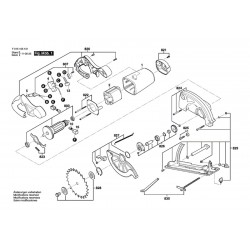 Skil Masters Spare Parts for Circular Saw 5065