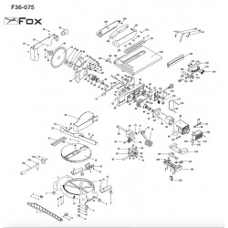 Ricambi Fox per Troncatrice per Legno F36-075