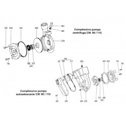 Ricambi CM Motori per Motopompe CM115