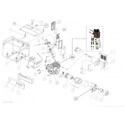 Ricambi Valex per Generatore di Corrente VX5004