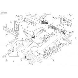 Valex Spare Parts for Mitre Saw TRL255N