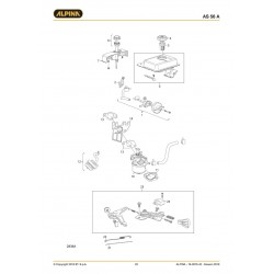 Alpina Spare Parts for Snow Throwers AS 56 A