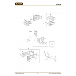 Alpina Spare Parts for Snow Throwers AS 56 A