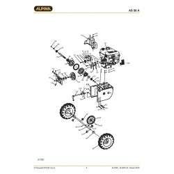 Alpina Spare Parts for Snow Throwers AS 56 A