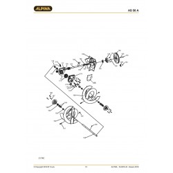 Alpina Spare Parts for Snow Throwers AS 56 A