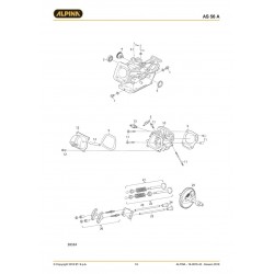 Alpina Spare Parts for Snow Throwers AS 56 A