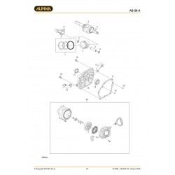 Alpina Spare Parts for Snow Throwers AS 56 A