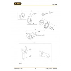 Alpina Spare Parts for Snow Throwers AS 56 A