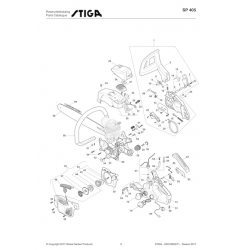 Ricambi Stiga per Motosega SP 405