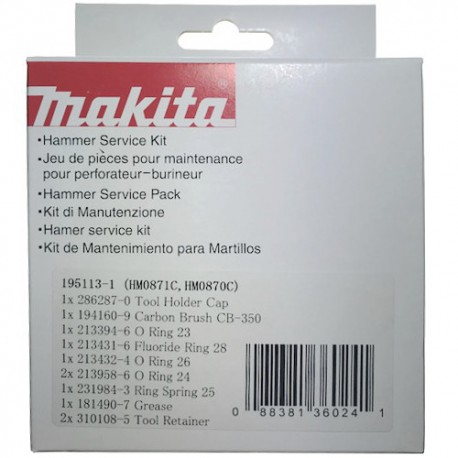 Kit di Manutenzione per Martello Demolitore Makita HM0870C
