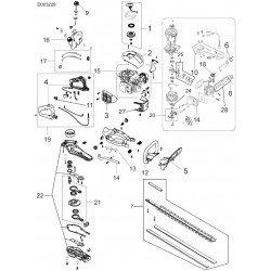 Valex Spare Parts for Hedgecutters TSS266D