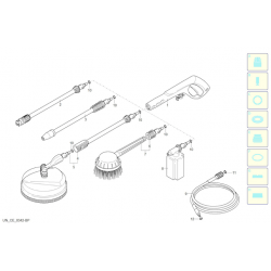 Black&Decker Spare Parts for Pressure Washer PW 1700 TX