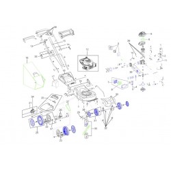 Valex Spare Parts for Lawnmower MONTECARLO 5660