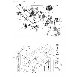 Valex Spare Parts for Brush Cutter Tucson 31