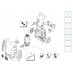 Black&Decker Spare Parts for Pressure Washer PW 1600 SL – 13476