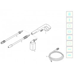 Black&Decker Spare Parts for Pressure Washer PW 1600 SL – 13476