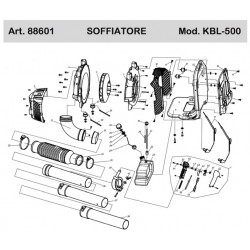 Ricambi Ama per Soffiatore KBL-500