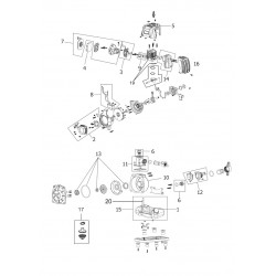 Ricambi Valex per Motopompa a Scoppio MP6500