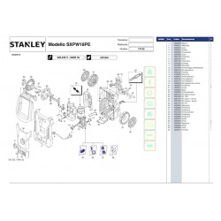 Ricambi Stanley per Idropulitrice SXPW18PE