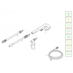 Black&Decker Spare Parts for Pressure Washer W 1500 WB – 12615