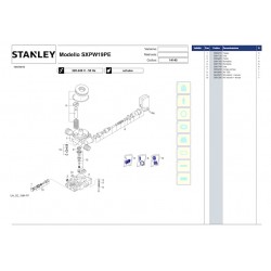 Stanley Spare Parts for Pressure Washer SXPW19PE