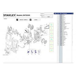 Ricambi Stanley per Idropulitrice SXPW20E
