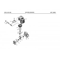 Ama Spare Parts for Brushcutter AG3 450