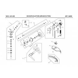Ricambi Ama per Decespugliatore AG3 450