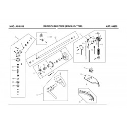 Ricambi Ama per Decespugliatore AG3 530