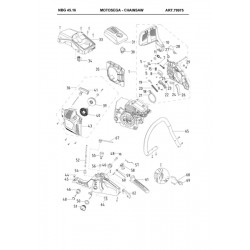 Ama Spare Parts for Chainsaw NBG 45.16