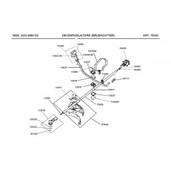 Ama Spare Parts for Brushcutter AG2 450U E2