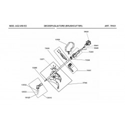 Ama Spare Parts for Brushcutter AG2 450 E2