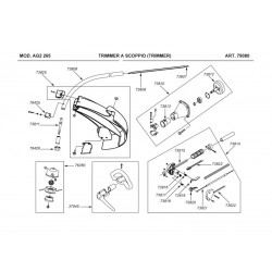 Ama Spare Parts for Trimmer AG2 265
