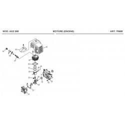 Ama Spare Parts for Trimmer AG2 265