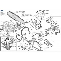 Ama Spare Parts for Chainsaw BG 45