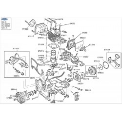 Ama Spare Parts for Chainsaw BG 45