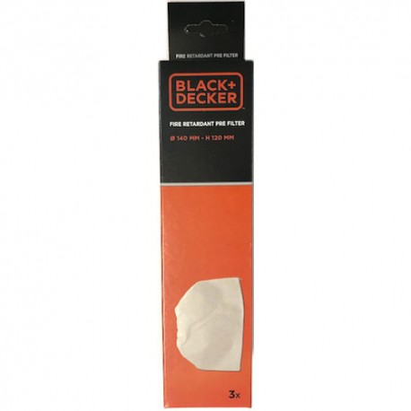 Kit Filtro a Sacchetto per Aspirapolvere Black&Decker BXVC 20 MDE