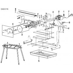 Valex Spare Parts for Tile Cutter TPER180