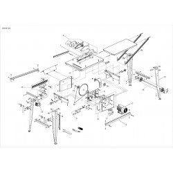 Valex Spare Parts for Electric Bench Saw BSC2315