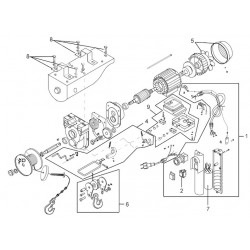 Valex Spare Parts for Electric Hoist PE418G