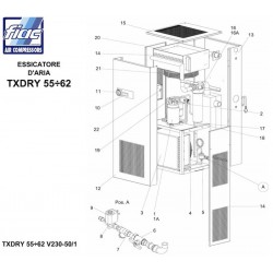 Ricambi Fiac per Essiccatore TXDRY 55-62