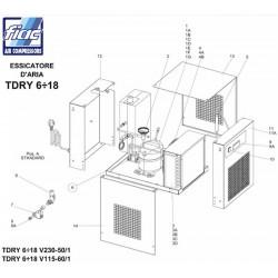 Ricambi Fiac per Essiccatore TDRY 6-18