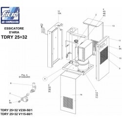 Ricambi Fiac per Essiccatore TDRY 25-32