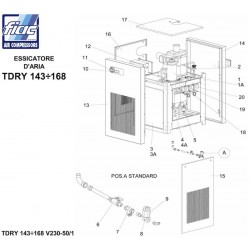 Ricambi Fiac per Essiccatore TDRY 143-168